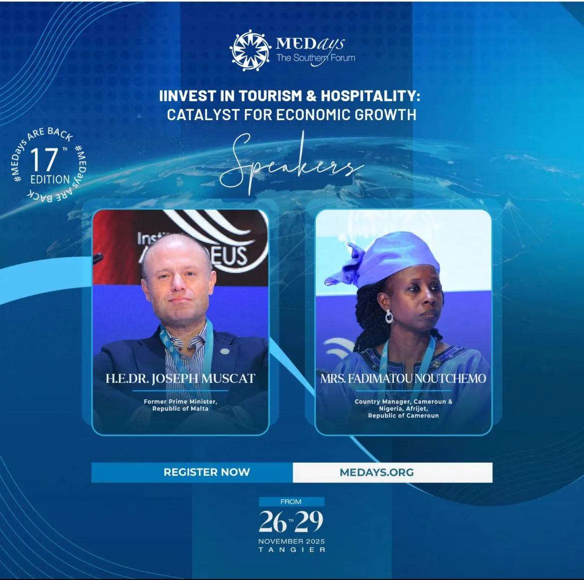 MEDAYS INVESTMENTS SUMMIT (PANEL 6) : Investir dans le Tourisme et l'Hôtellerie — Catalyseur de croissance économique